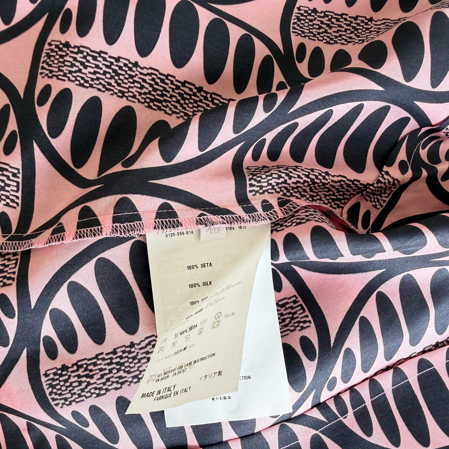 MIU MIU by Miuccia Prada SS 2003 Pink Shirt