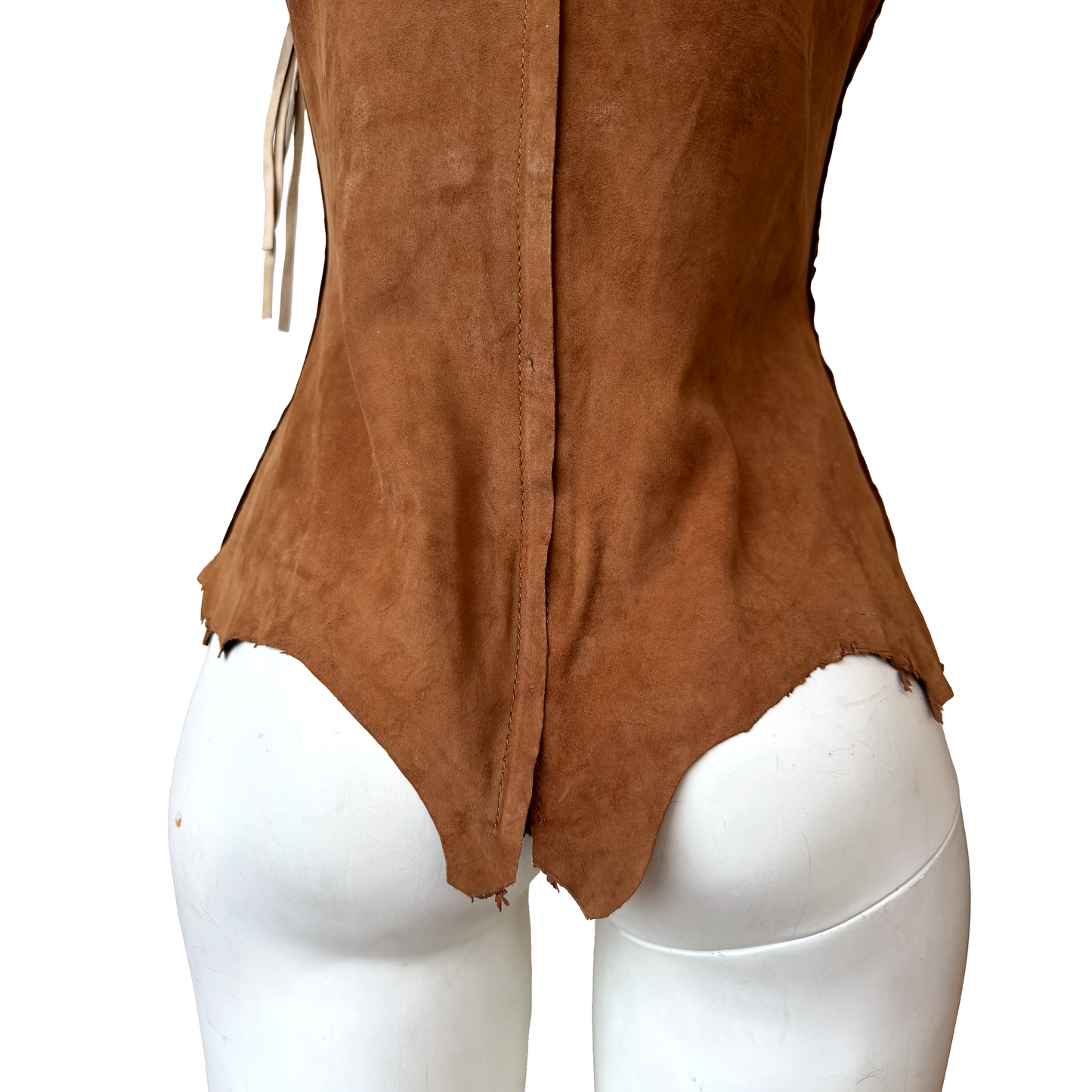 Dolce & Gabbana SS 2001 Suede Top