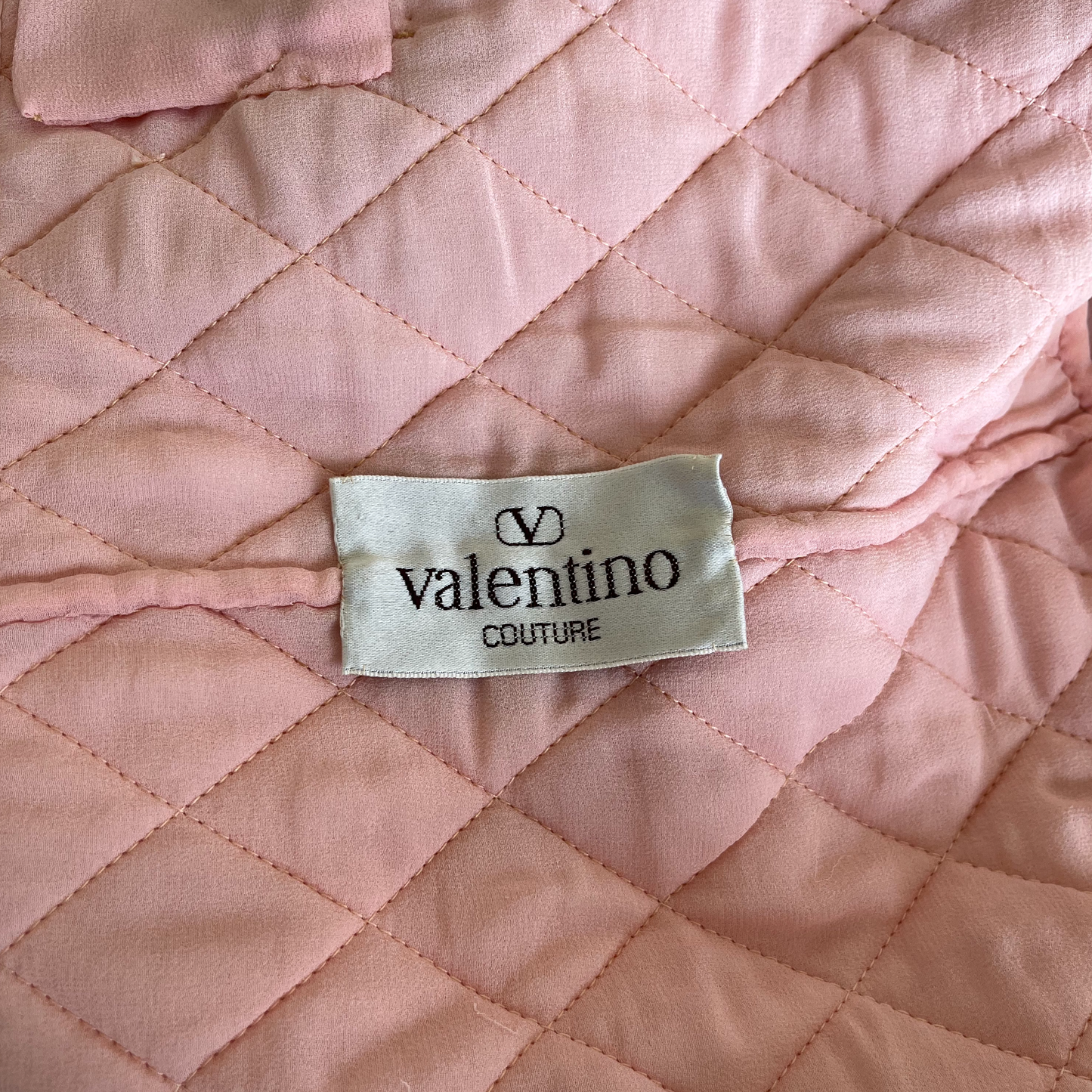 Valentino Couture Quilted Silk Jacket