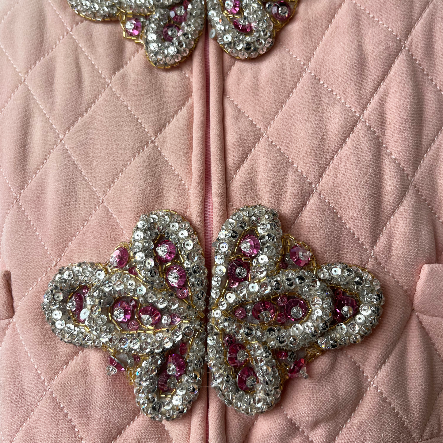 Valentino Couture Quilted Silk Jacket