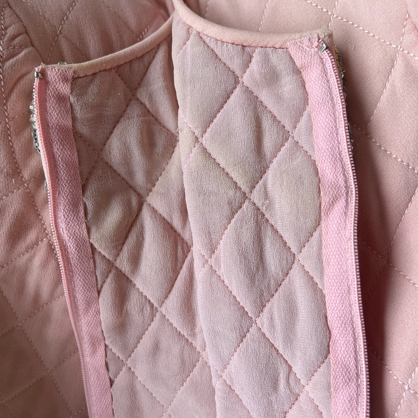 Valentino Couture Quilted Silk Jacket