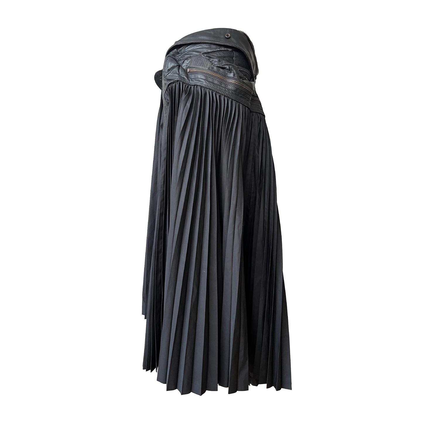 Junya Watanabe AW 2006 Reconstructed Pleated Military Skirt