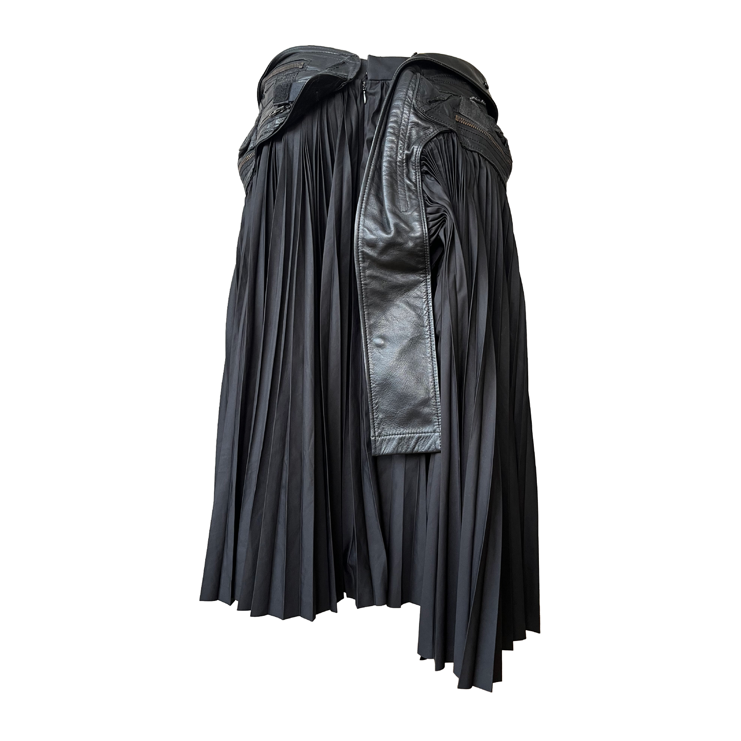 Junya Watanabe AW 2006 Reconstructed Pleated Military Skirt