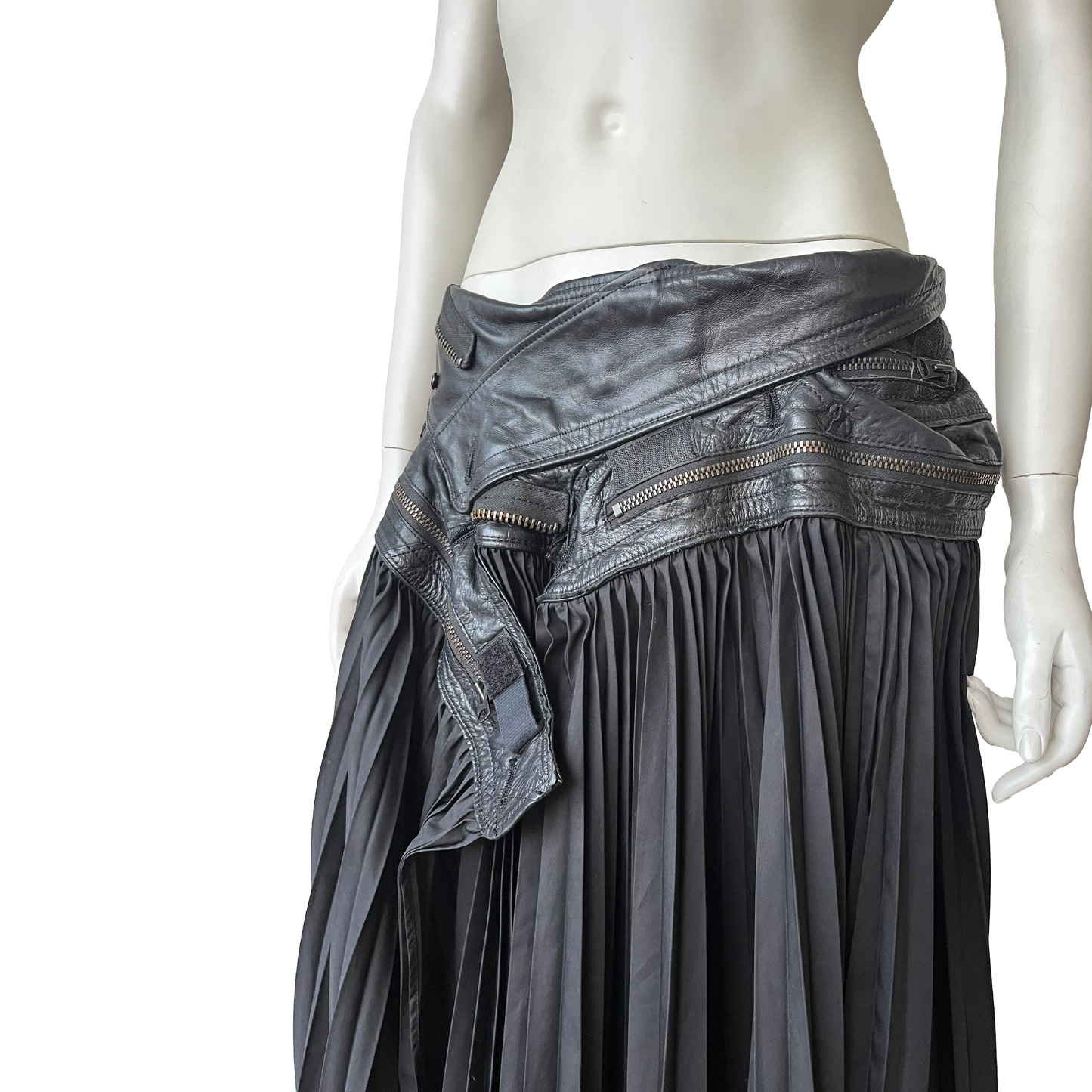 Junya Watanabe AW 2006 Reconstructed Pleated Military Skirt