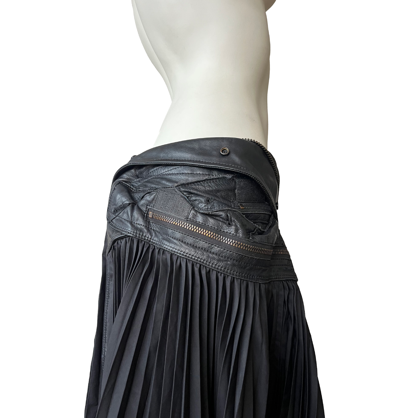 Junya Watanabe AW 2006 Reconstructed Pleated Military Skirt
