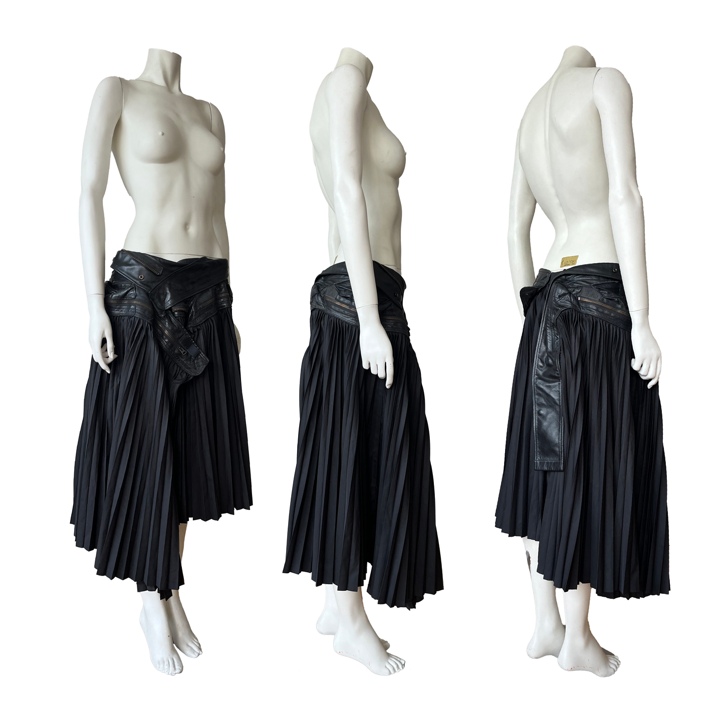 Junya Watanabe AW 2006 Reconstructed Pleated Military Skirt