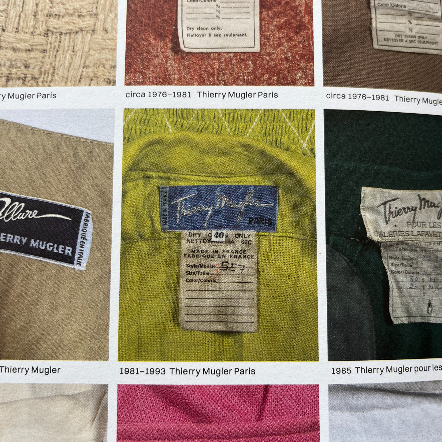 Thierry Mugler Wrap Skirt