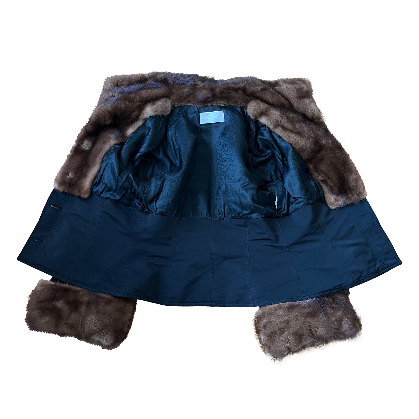 Valentino Mink Trim Jacket