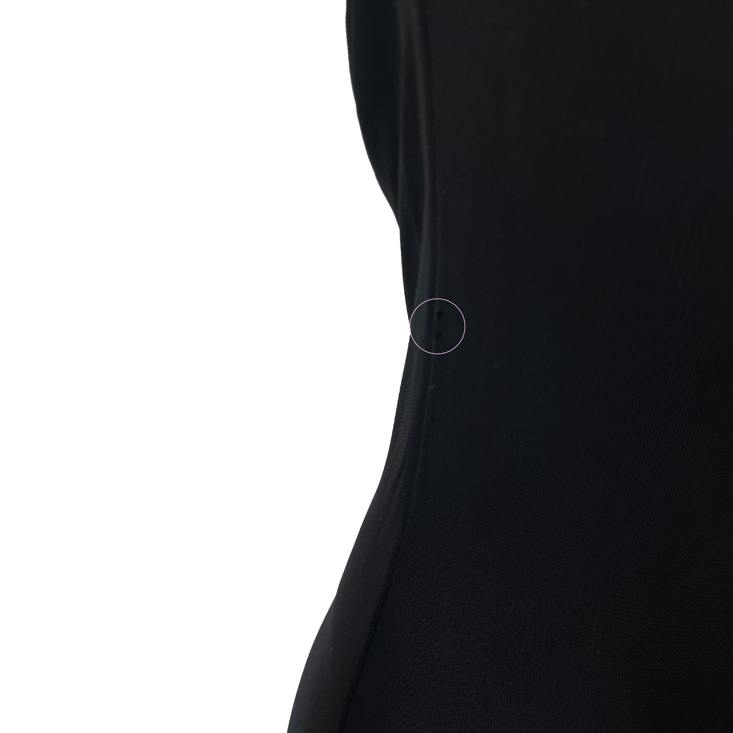 Yves Saint Laurent Rive Gauche 90s Black Dress