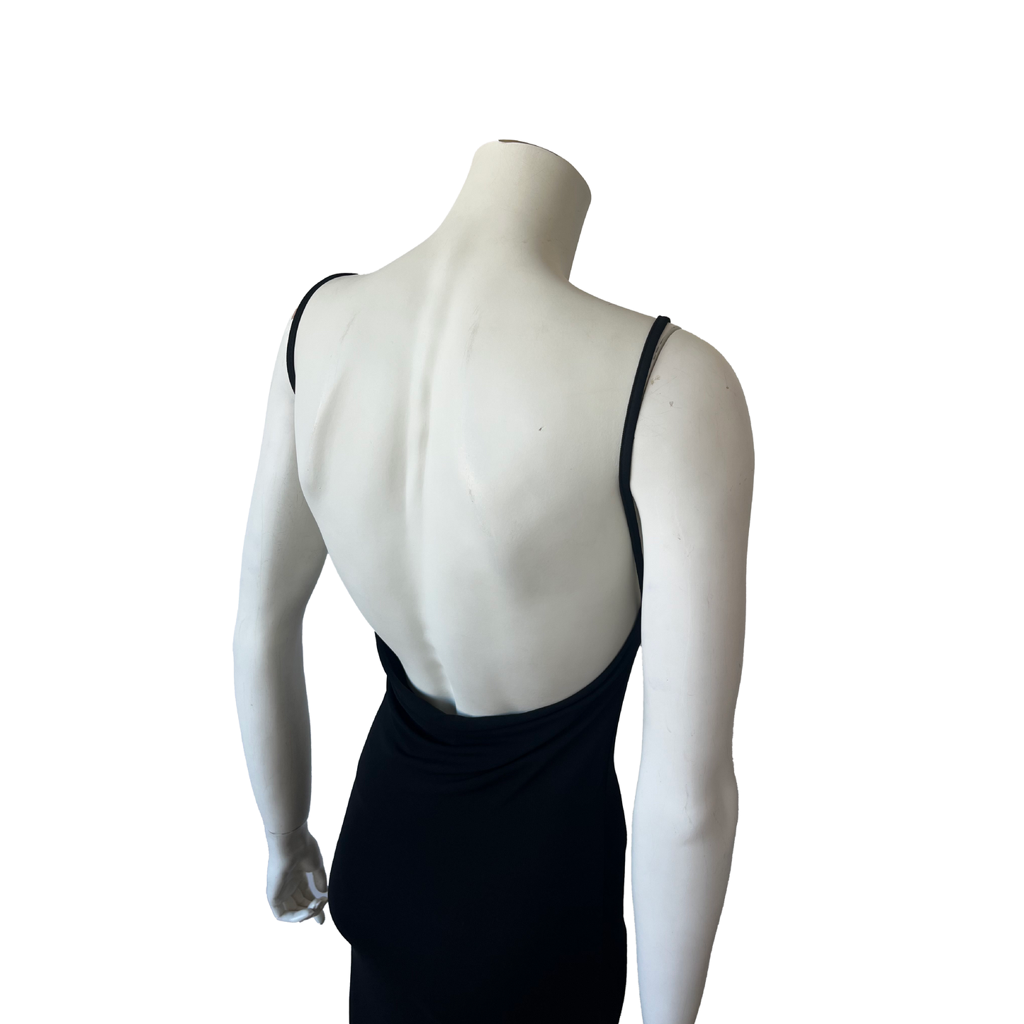 Yves Saint Laurent Rive Gauche 90s Black Dress
