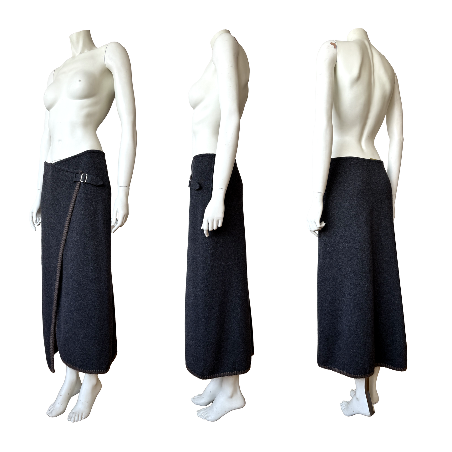 Christian Dior by John Galliano AW 2000 Wrap Maxi Skirt