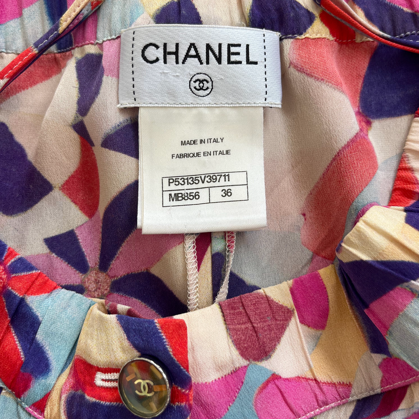 Chanel Paris-Seoul 16C Silk Trousers