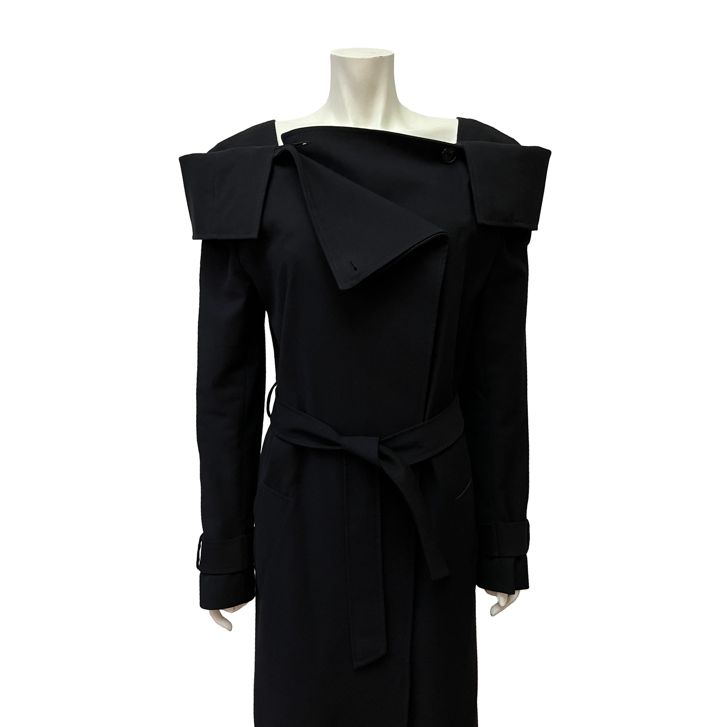 Martin Margiela AW 2008 Black ‘CONE’ Trench Coat