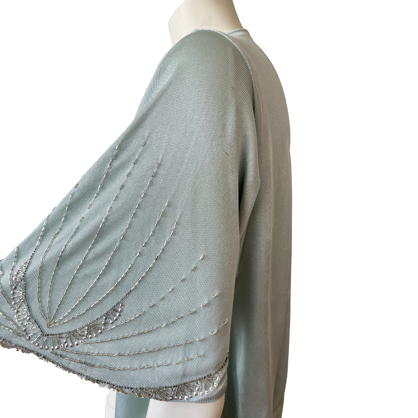 Christian Dior by John Galliano baby blue knit Cardigan