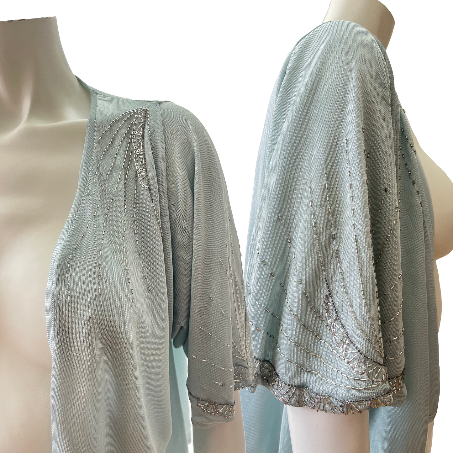 Christian Dior by John Galliano baby blue knit Cardigan