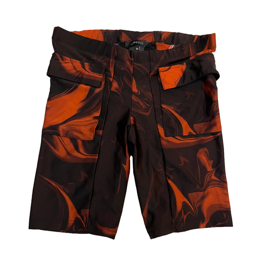 Gucci by Tom Ford SS 2001 Magma Bike Shorts