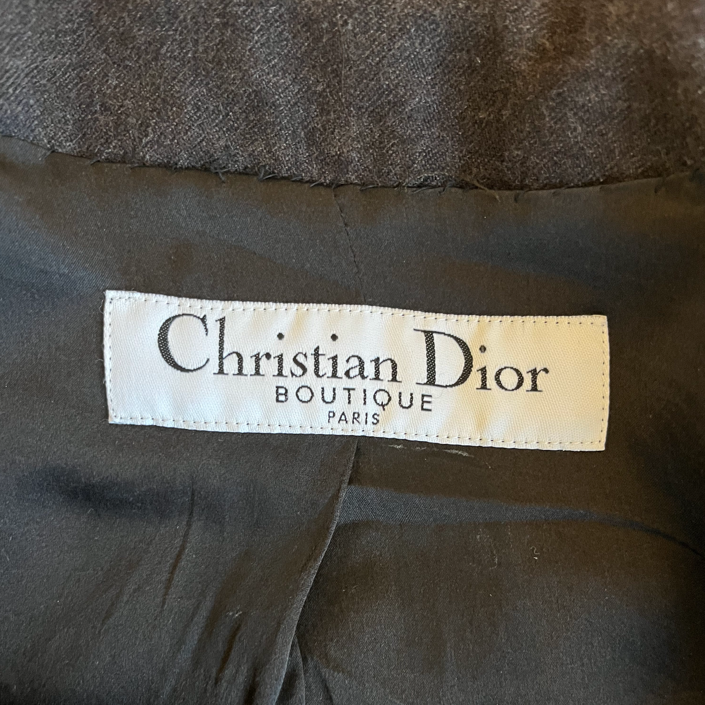 Christian Dior AW 2000 Dark Brown Jacket