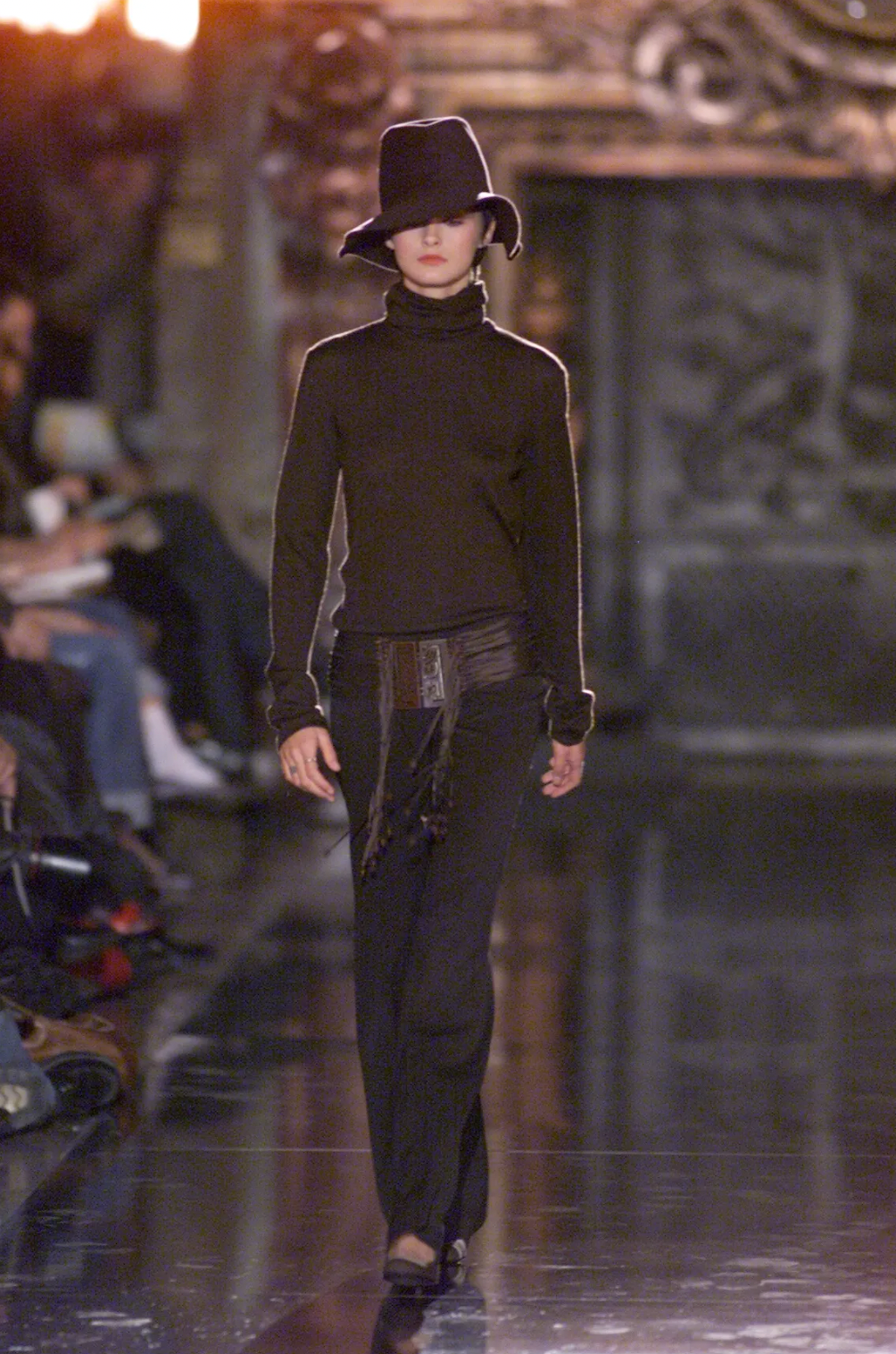 Chloé by Stella McCartney AW 2000 Red Lacquered Beaded Belt