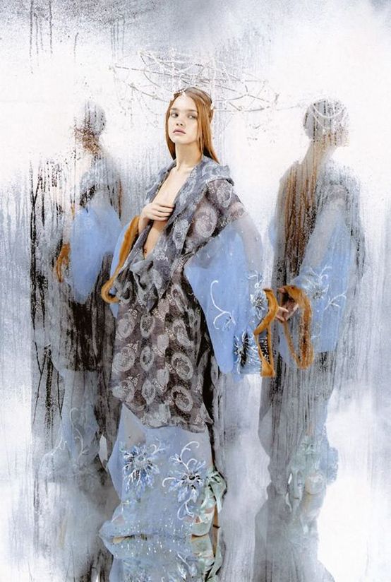 Christian Dior by John Galliano AW 2001 Dragon printed Cardigan & Skirt SET