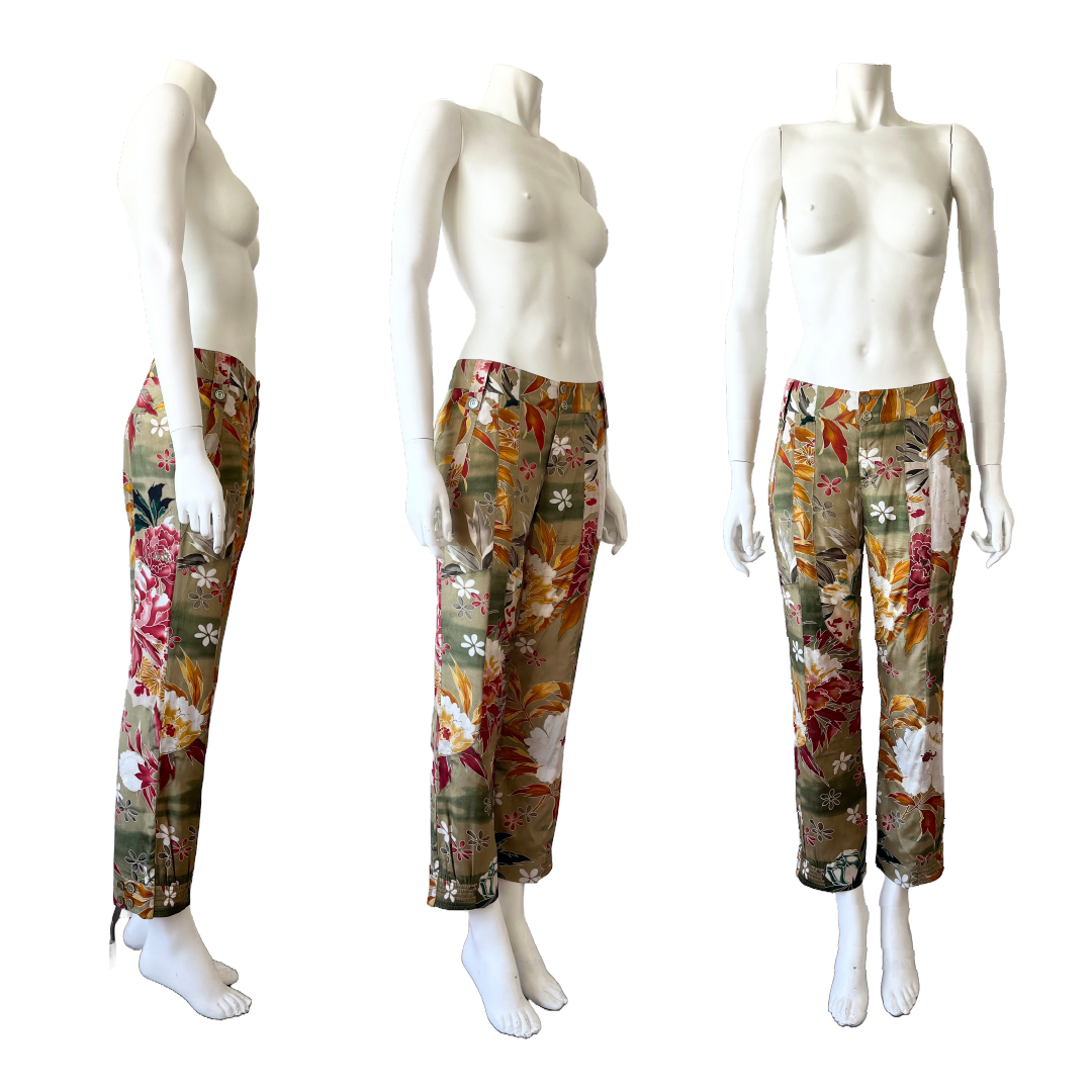 GUCCI by Tom Ford SS 2003 Floral Trousers