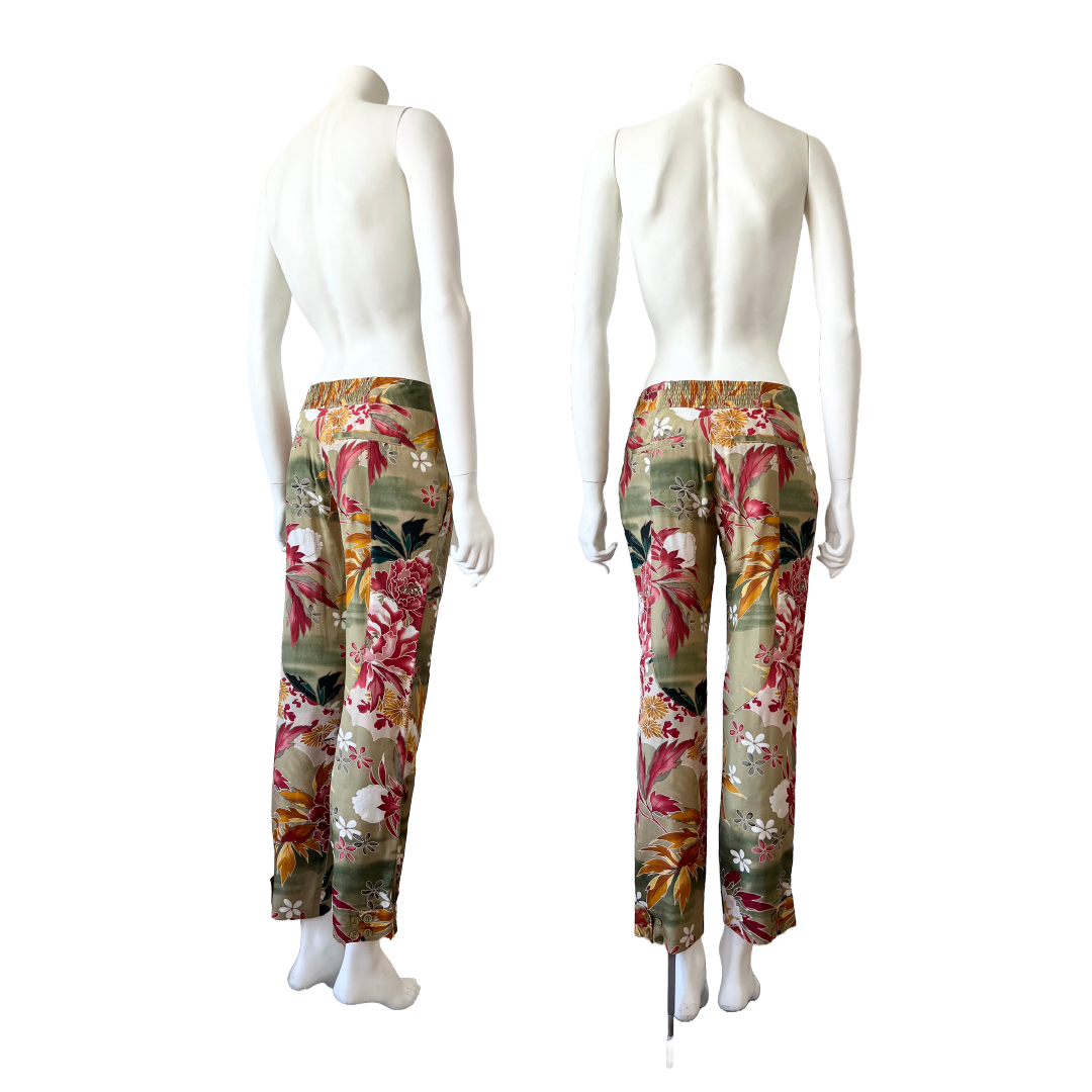 GUCCI by Tom Ford SS 2003 Floral Trousers