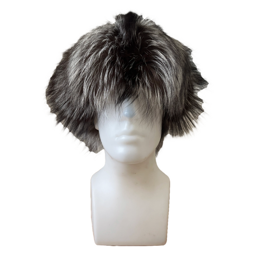 Christian Dior by John Galliano Grey Fox Fur Chapka