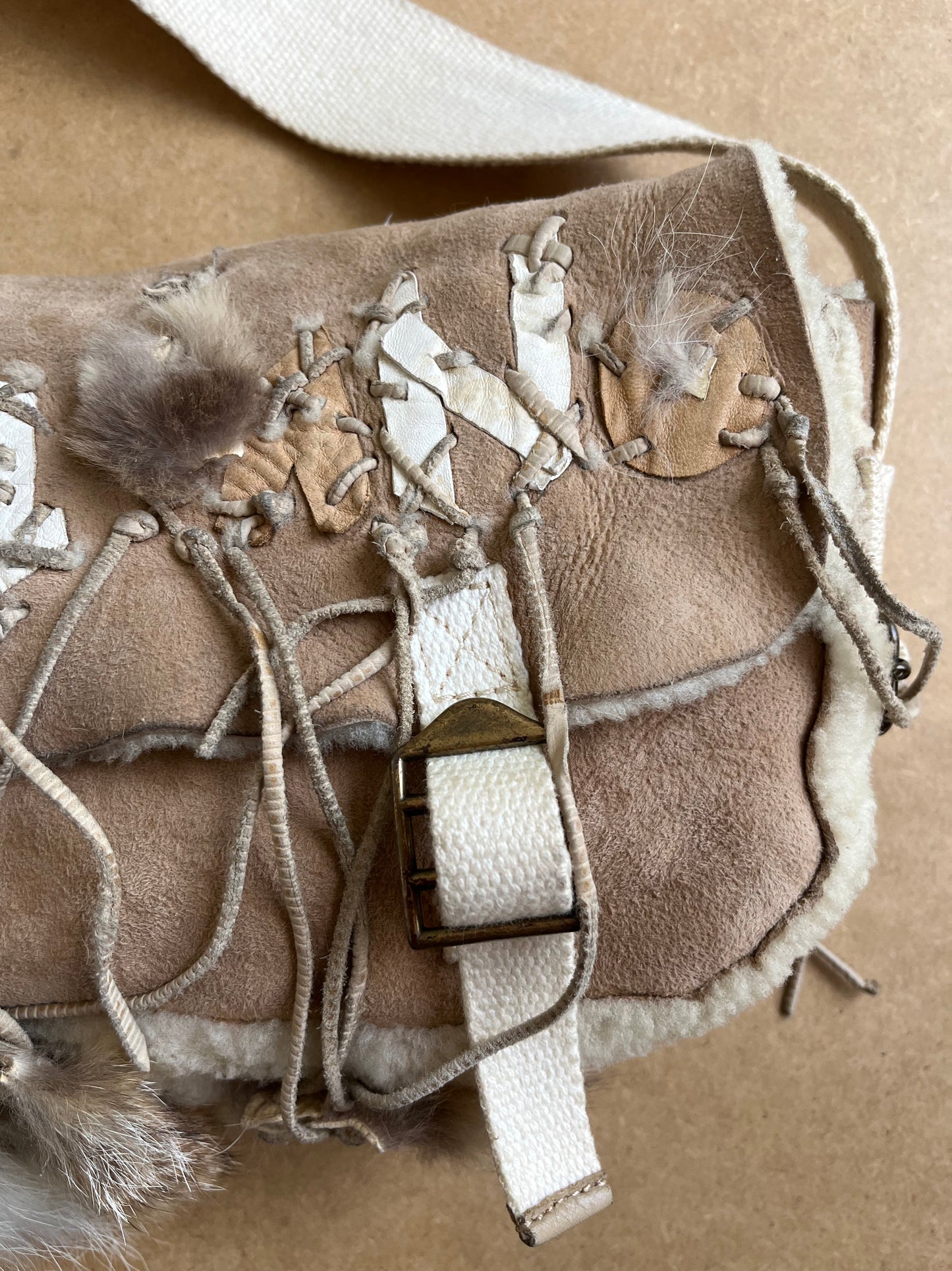 John Galliano AW 2002 Shearling Bag