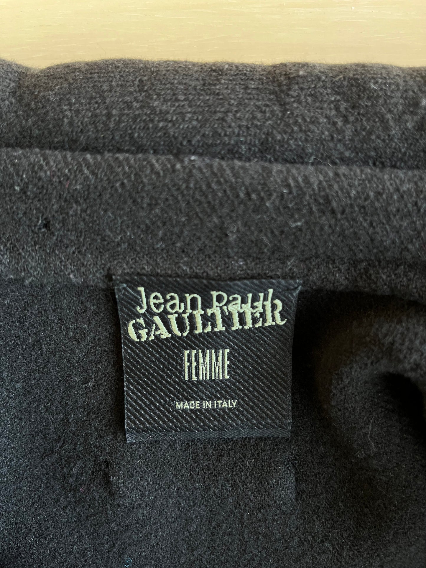 JEAN PAUL GAULTIER AW 1999 Asymmetric Tube Jacket