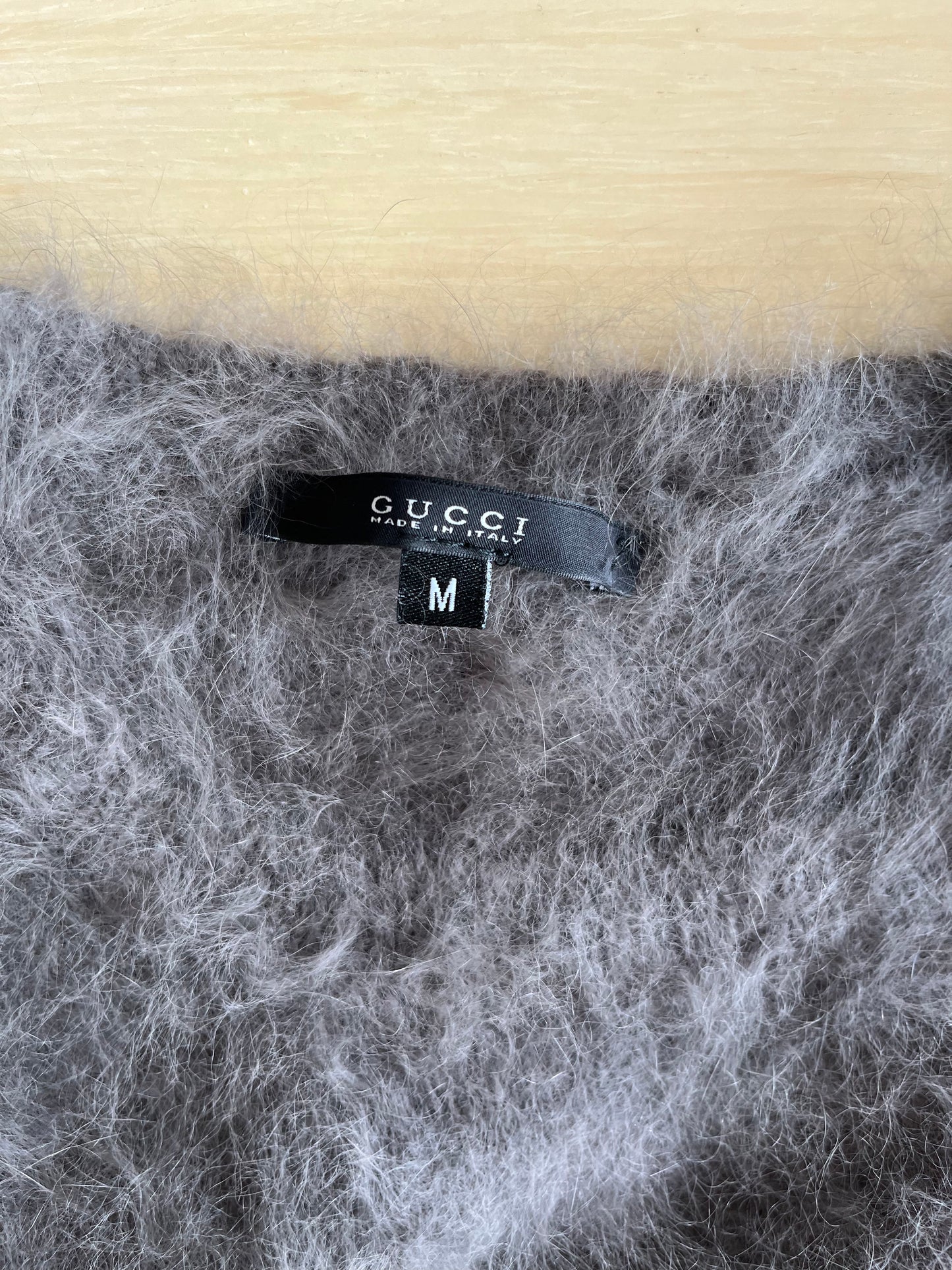 GUCCI - Grey Angora Sweater