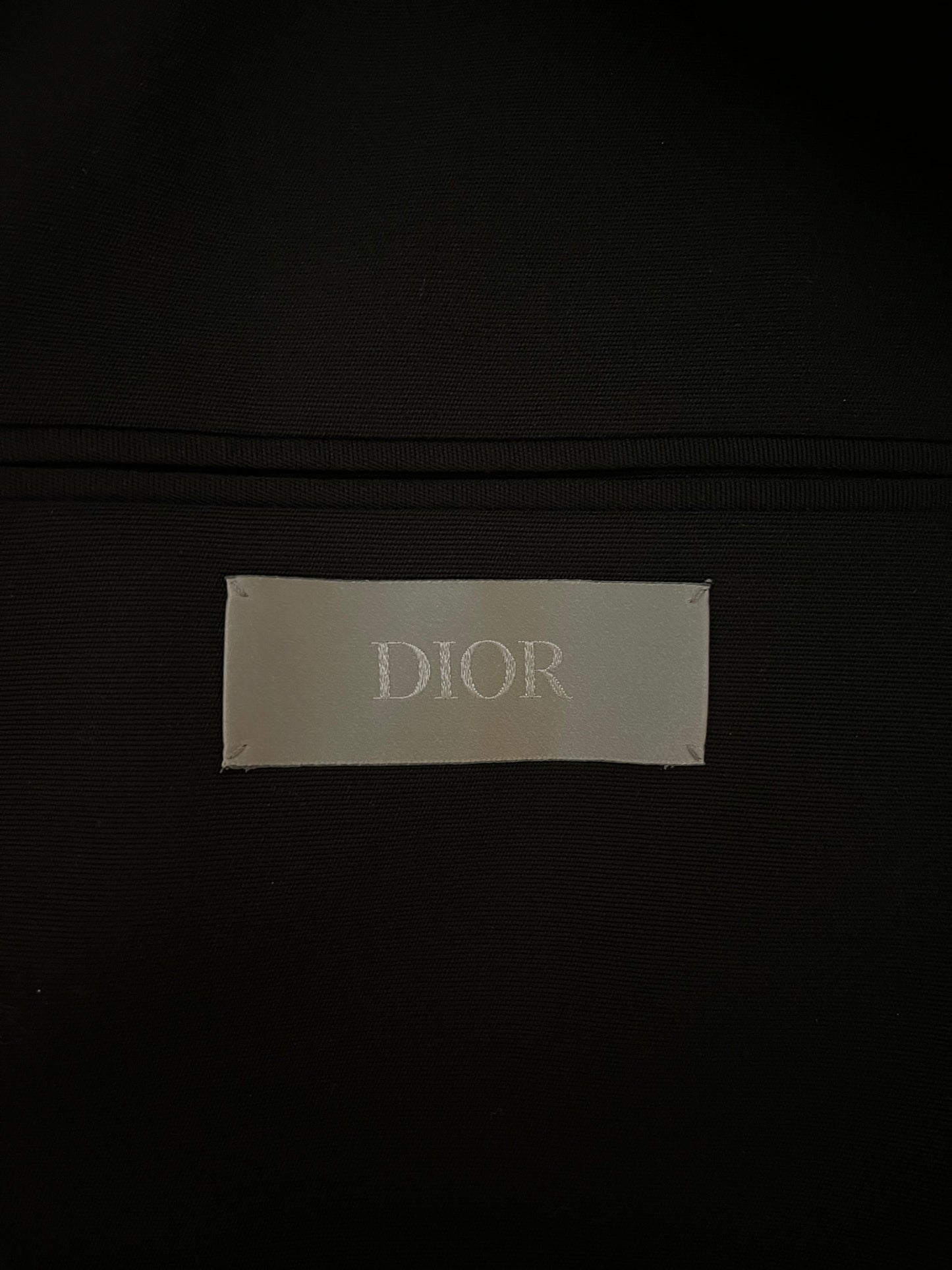 Dior by Kim Jones AW 2019 Black Saddle Pocket Blazer