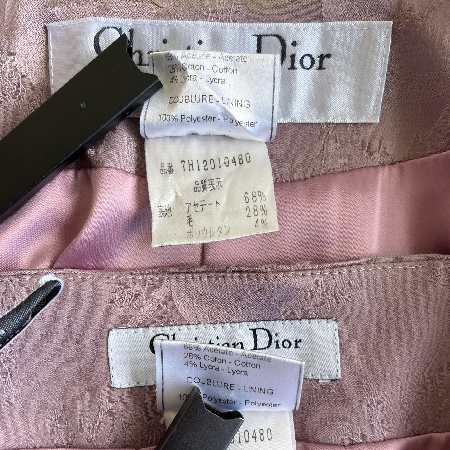 Christian Dior by John Galliano AW1997 Lilac Floral Jacket Suit