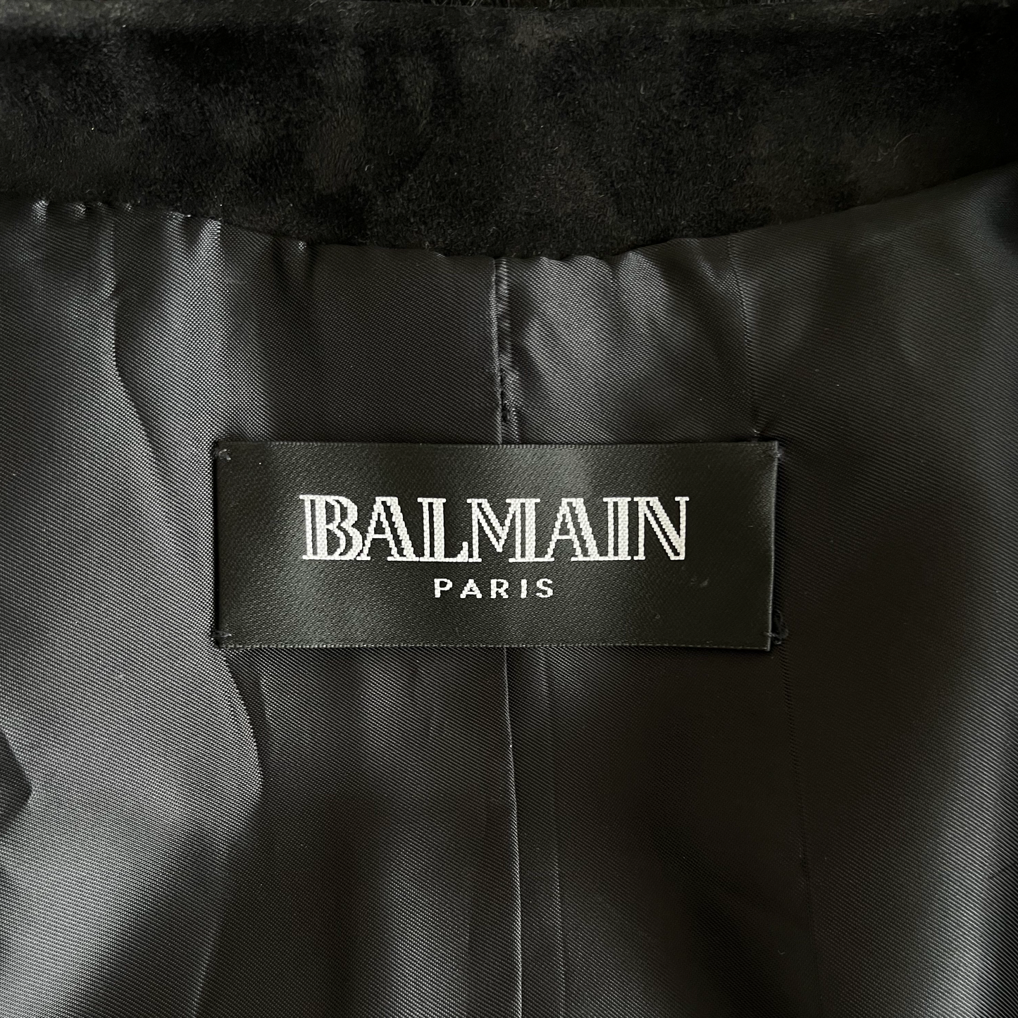 Balmain AW 2011 Goat Fur Jacket by Christophe Decarnin