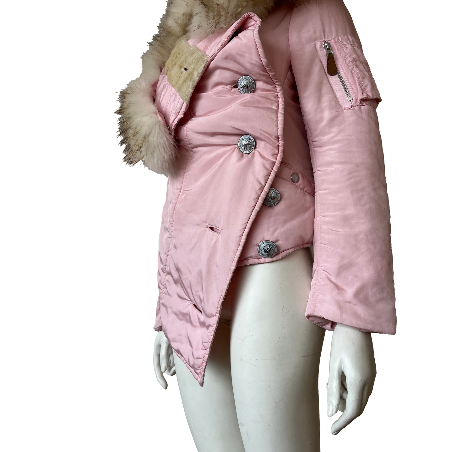 Issey Miyake AW 2006 Sakura Pink Bomber Jacket