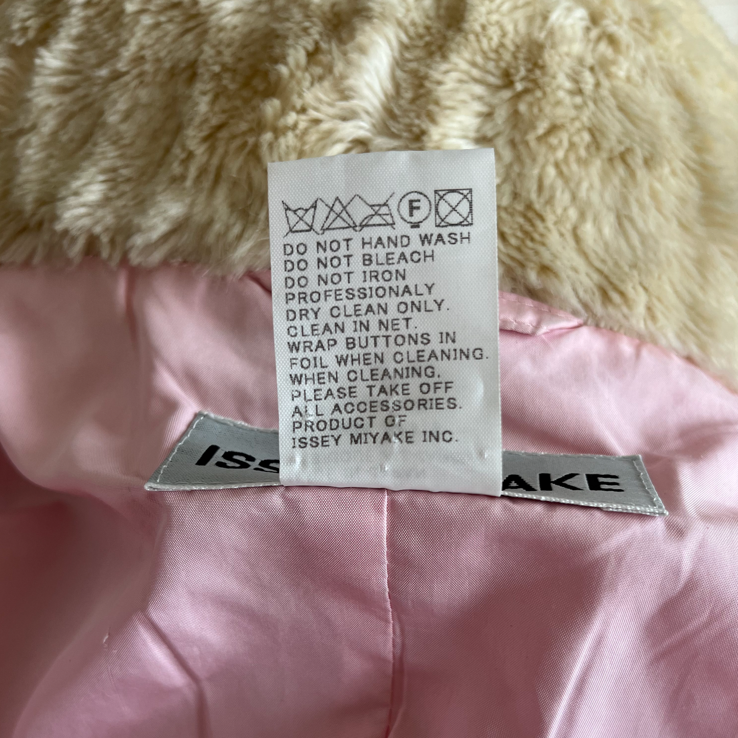 Issey Miyake AW 2006 Sakura Pink Bomber Jacket