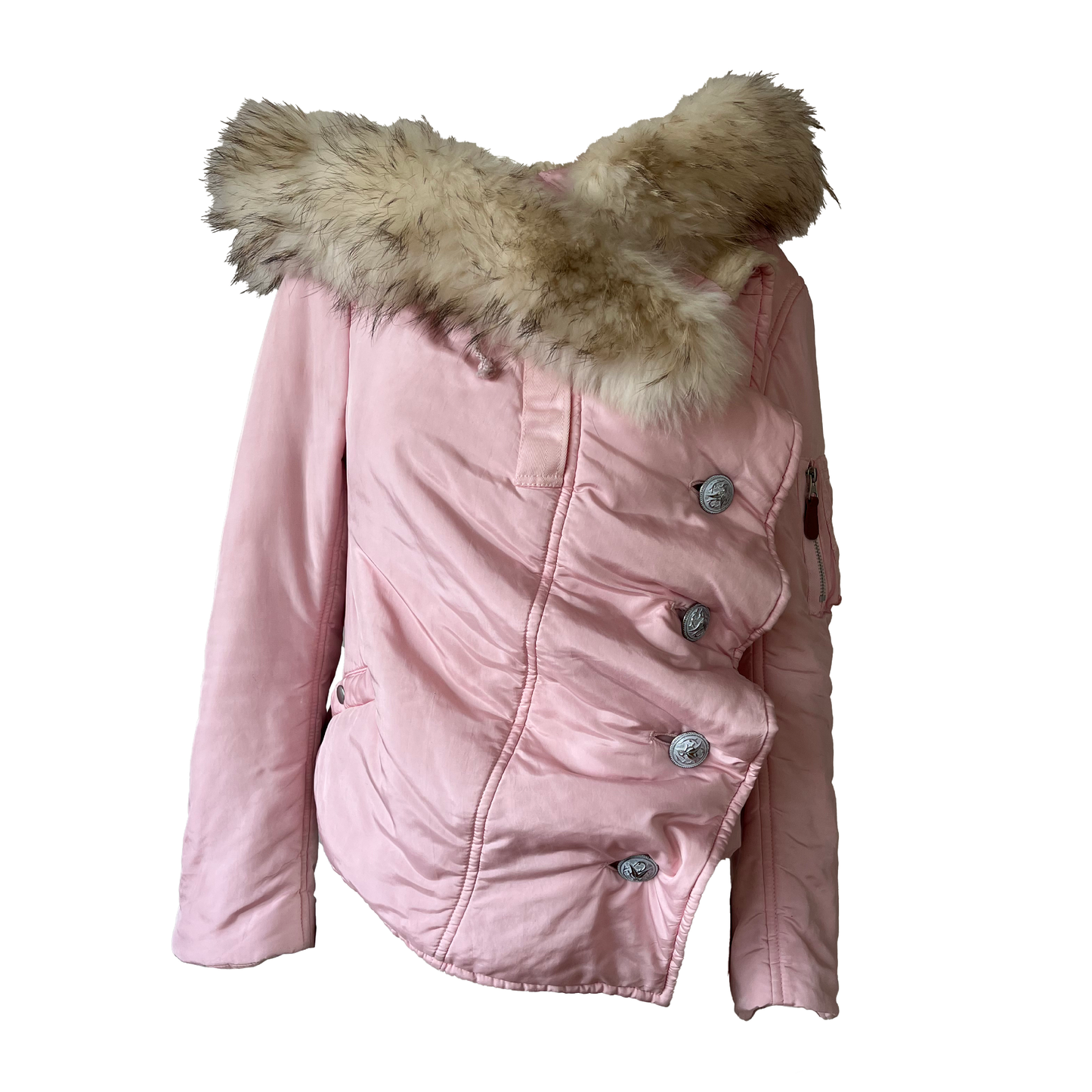 Issey Miyake AW 2006 Sakura Pink Bomber Jacket