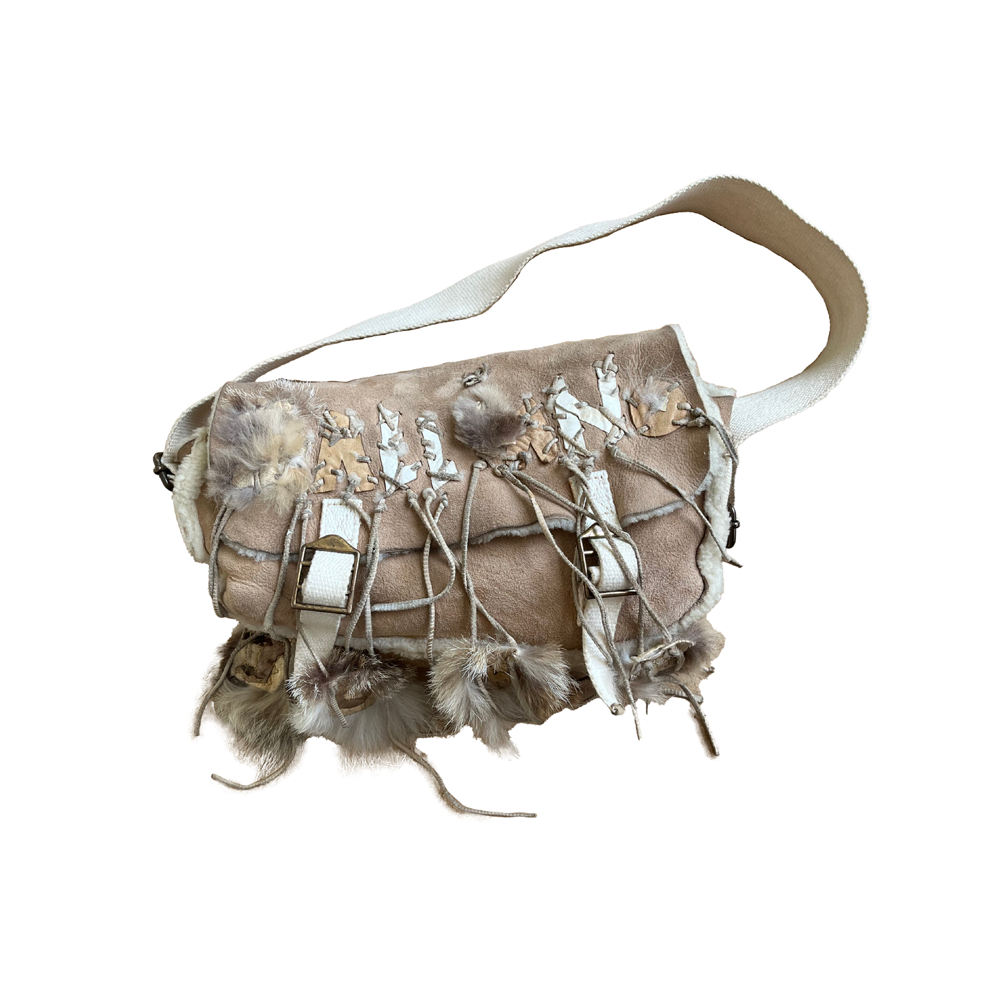 John Galliano AW 2002 Shearling Bag
