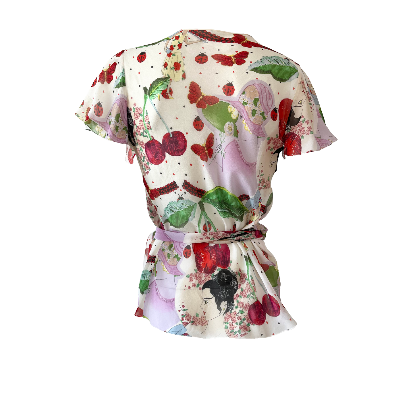 John Galliano SS 2005 Ruffled Blouse
