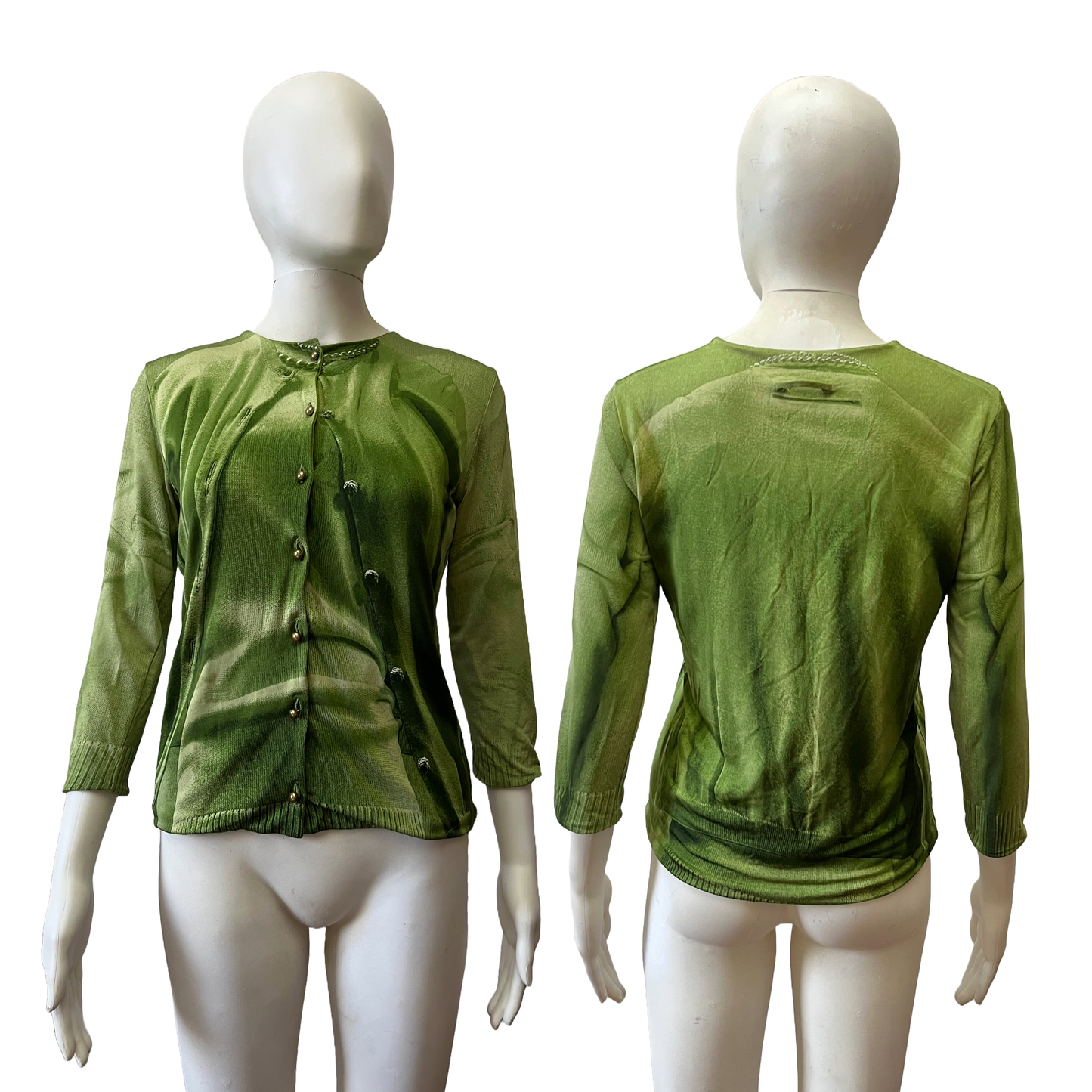 JEAN PAUL GAULTIER 90s Trompe L’oeil Cardigan