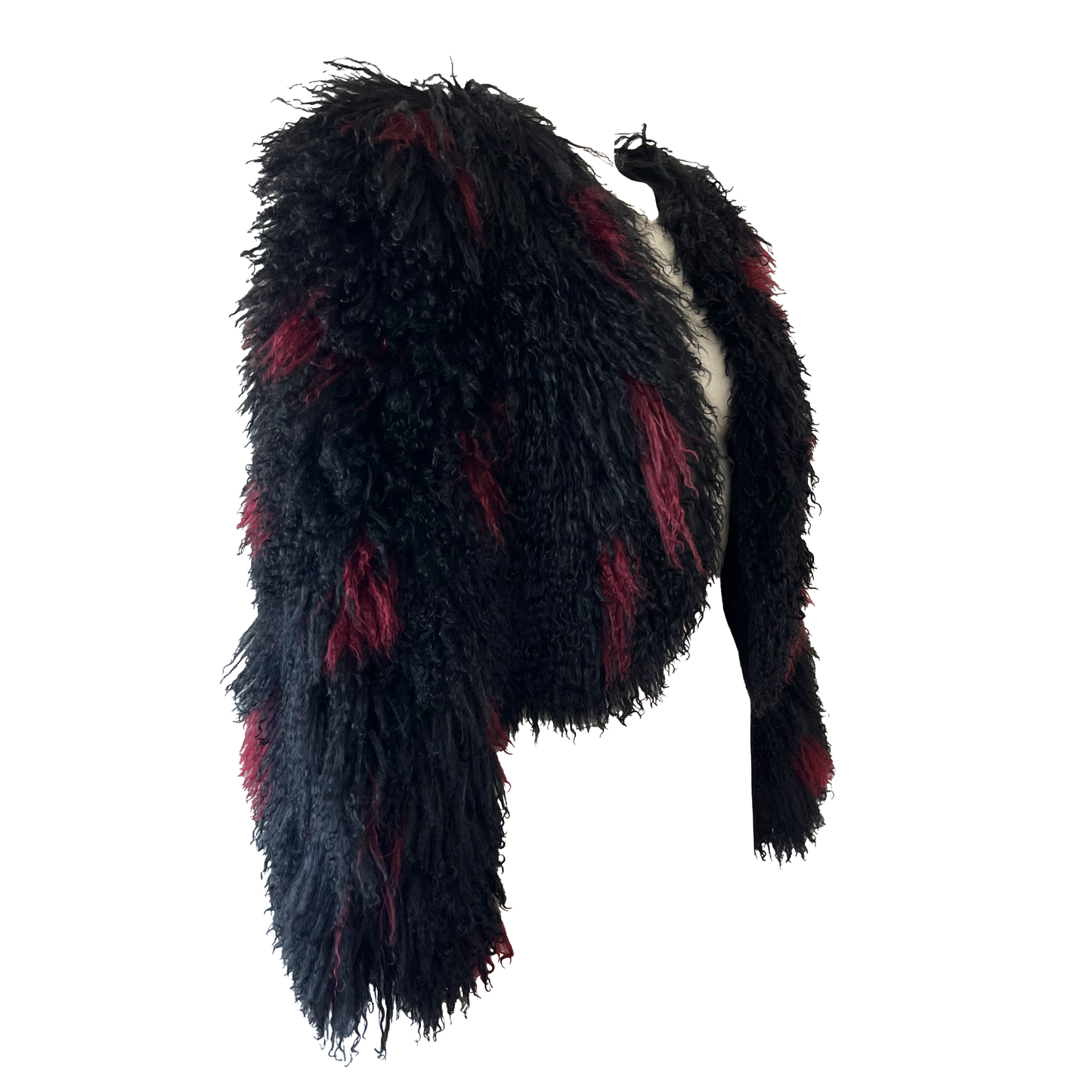 Valentino 1980s Mongolian Lamb Fur Jacket