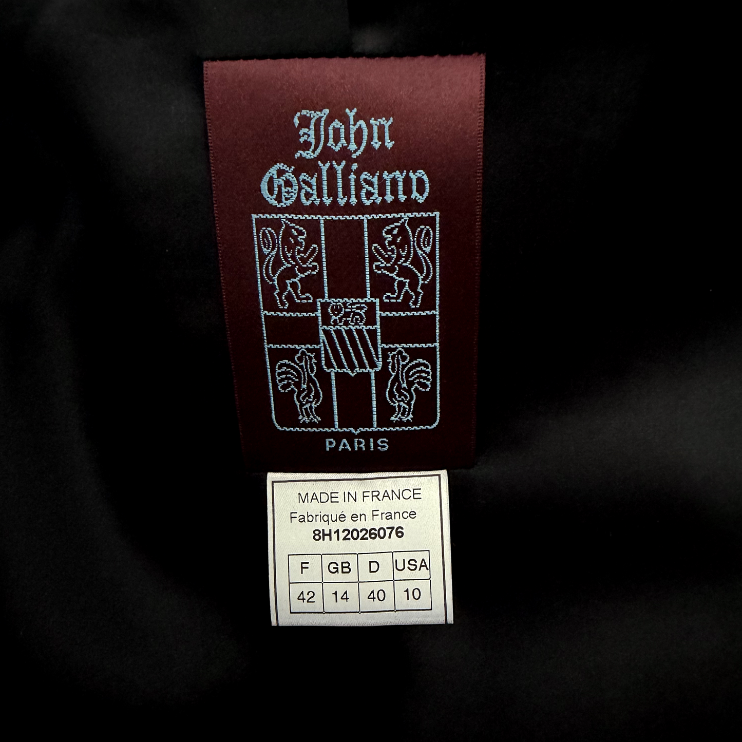 John Galliano AW 1998 Wool Coat