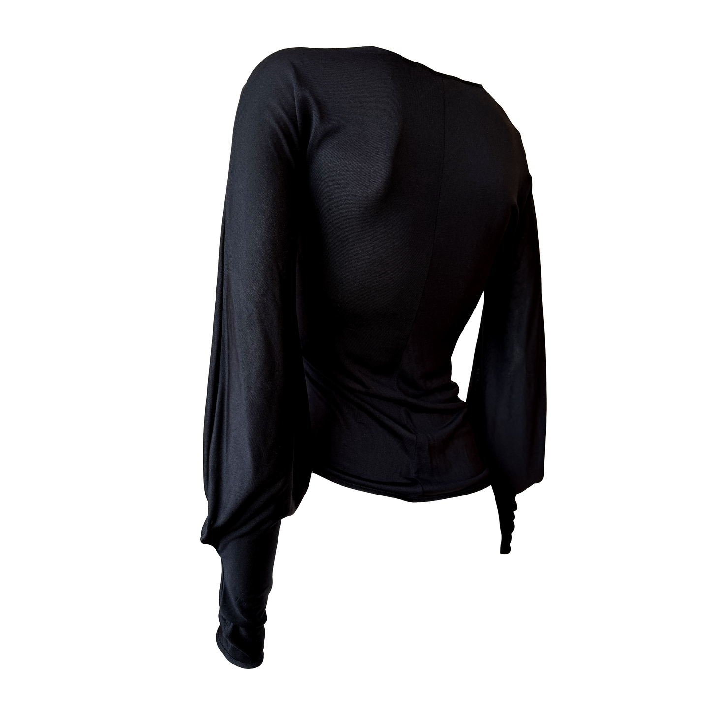 Chloé by Stella McCartney FW 2001 “CHLOÉ” Asymmetrical Sheer Top