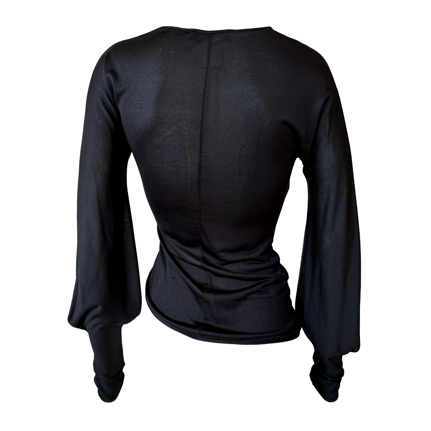 Chloé by Stella McCartney FW 2001 “CHLOÉ” Asymmetrical Sheer Top