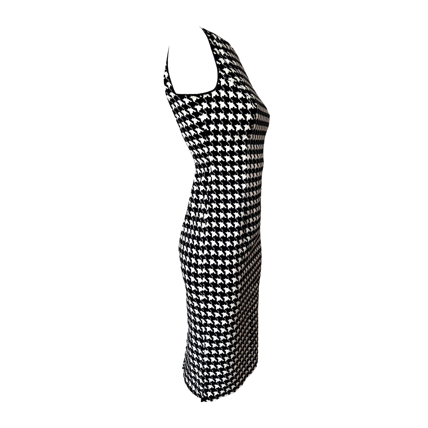 John Galliano SS 2000 Houndstooth Dress