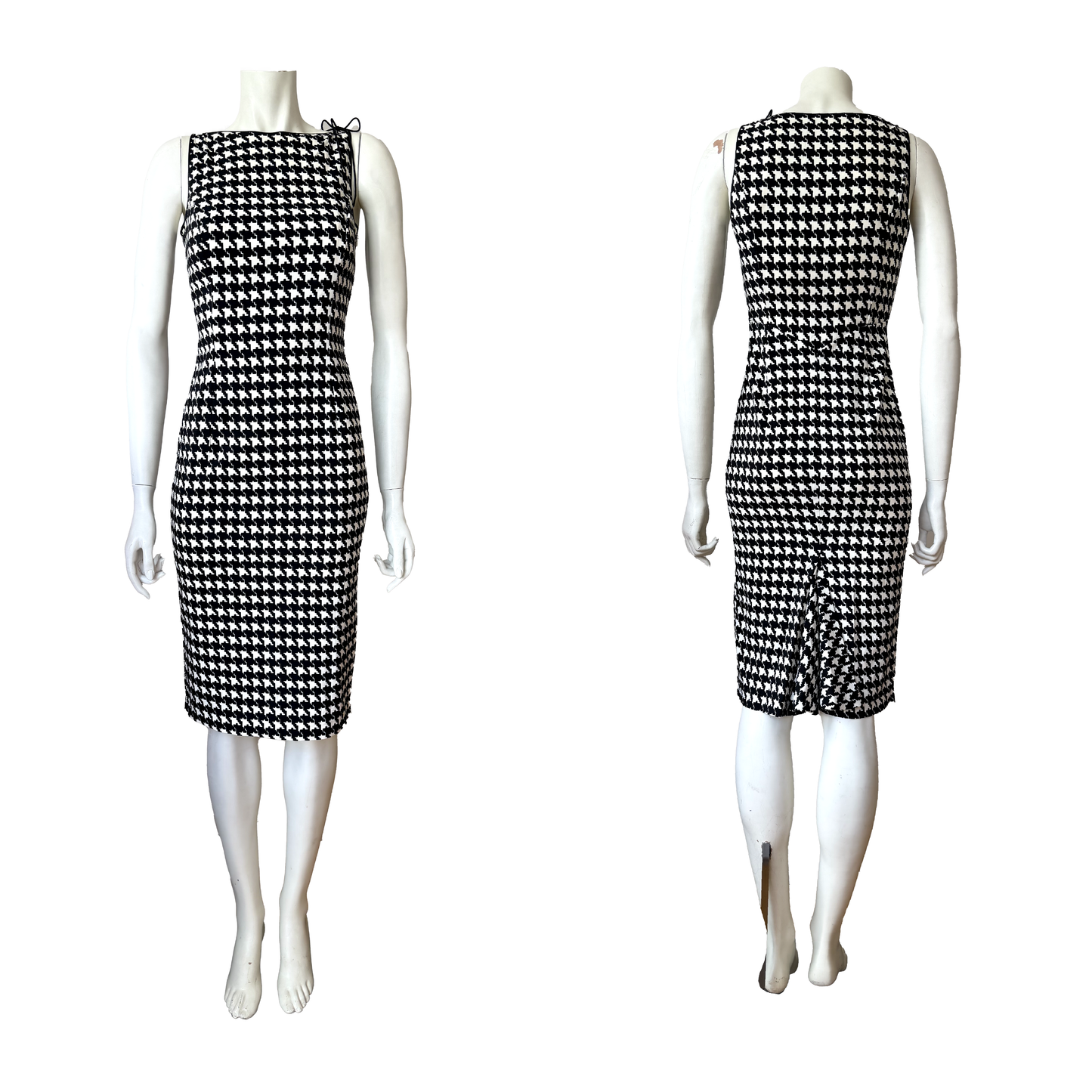 John Galliano SS 2000 Houndstooth Dress