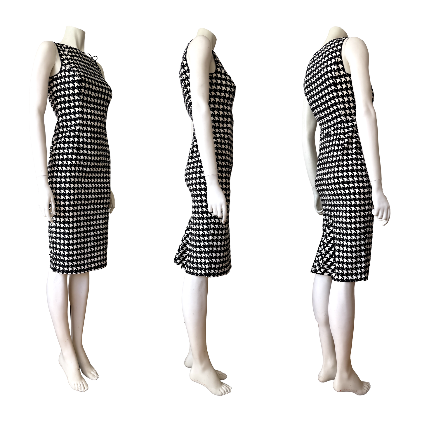 John Galliano SS 2000 Houndstooth Dress