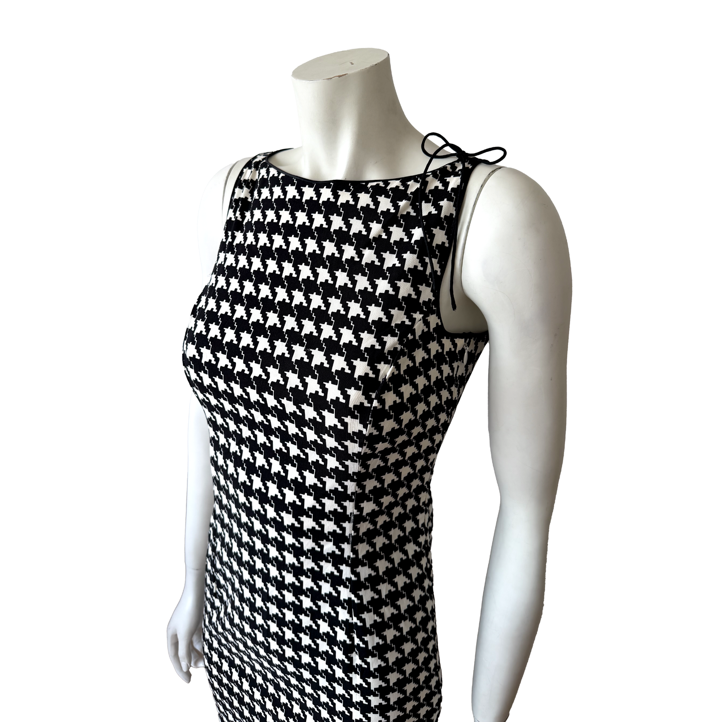 John Galliano SS 2000 Houndstooth Dress