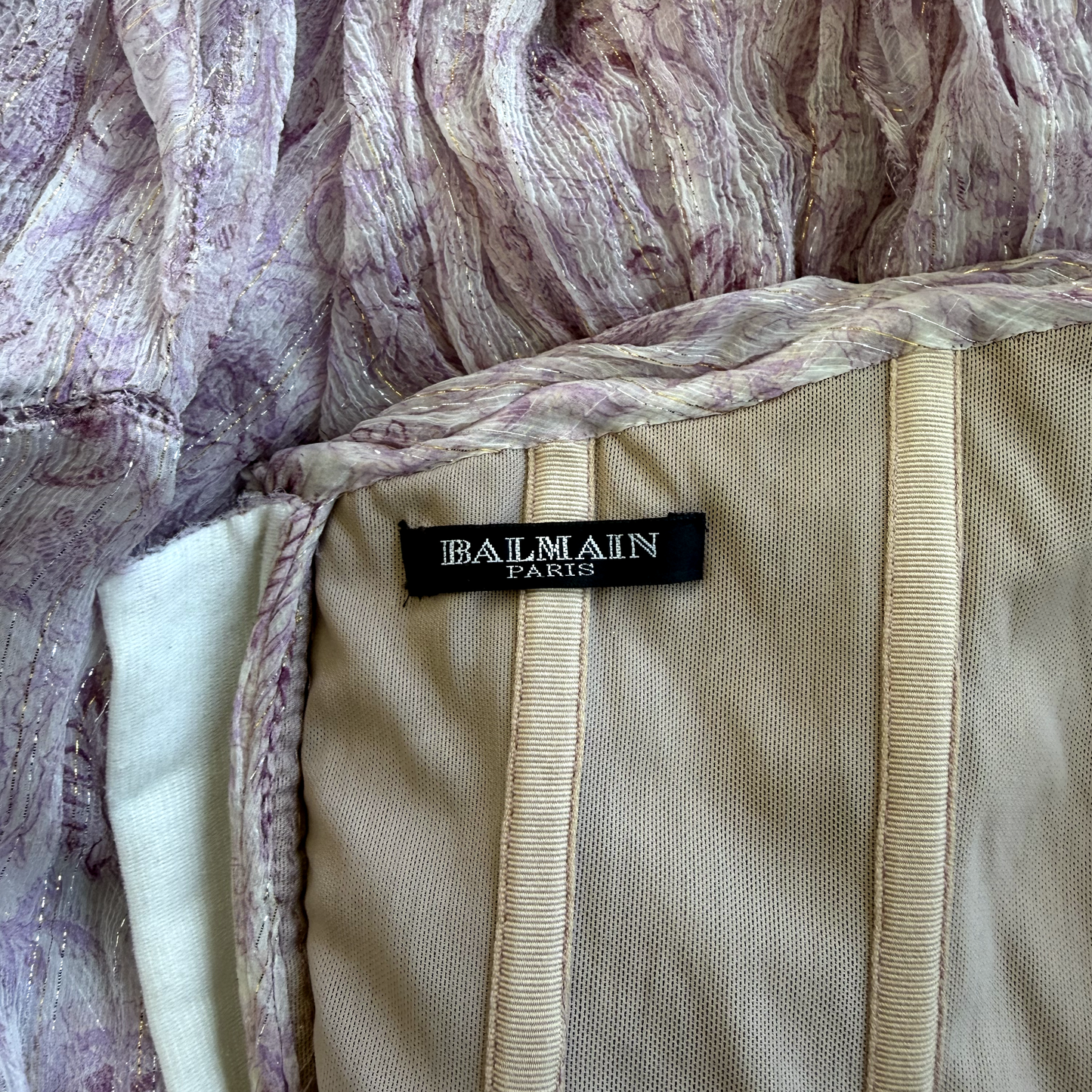 Balmain SS 2008 Dress by Christophe Decarnin