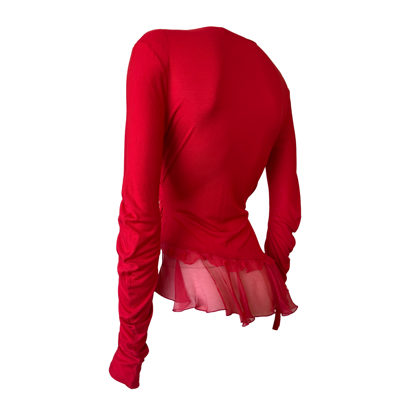 Christian Dior SS 2005 Ruffle Top by John Galliano