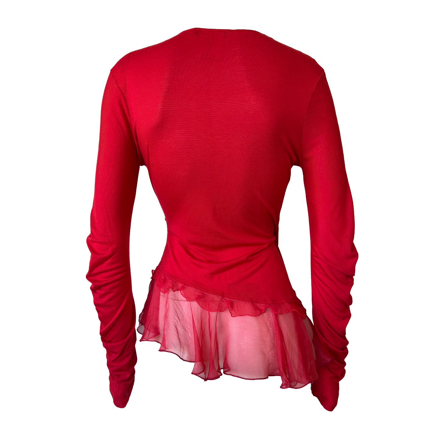 Christian Dior SS 2005 Ruffle Top by John Galliano