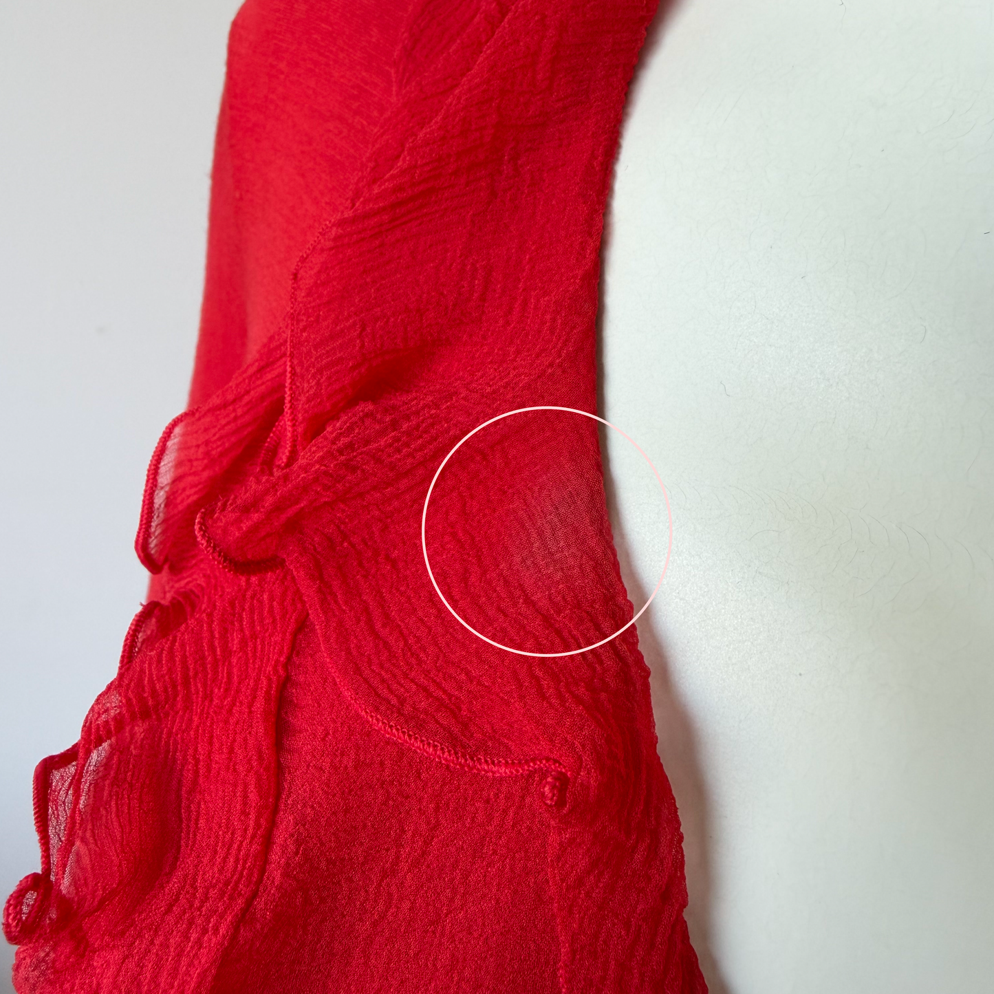 Christian Dior SS 2005 Ruffle Top by John Galliano